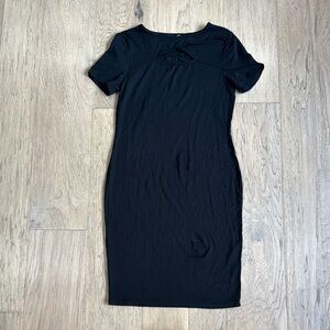 Vince Camuto Black Bodycon Mini Dress Size XSP
